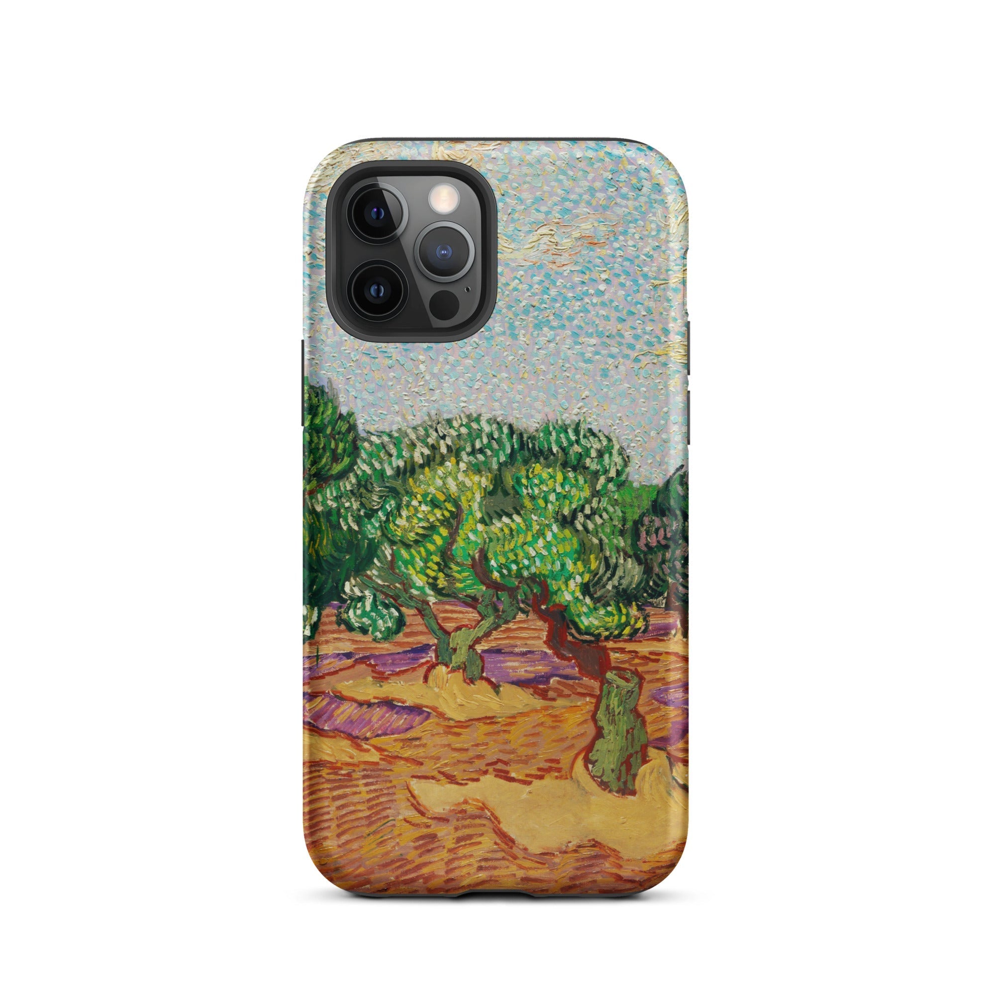 Olive Trees Vincent Van Gogh Iphone Case, 12 Pro / Matte, Artistic Phone Case