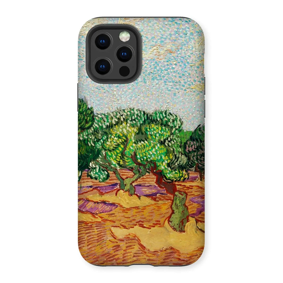 Olive Trees - Vincent Van Gogh Iphone Case, 12 Pro / Matte, Phone Case Gogh-style Painting Olive Trees