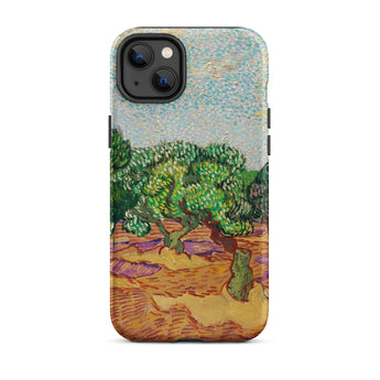 Olive Trees - Vincent Van Gogh Iphone Case, 14 Plus / Matte, Iphone Case Gogh’s Olive Trees’