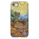 Olive Trees too - Vincent Van Gogh Iphone Case, 8 / Matte, Phone Case Gogh-style Landscape Painting Olive Trees