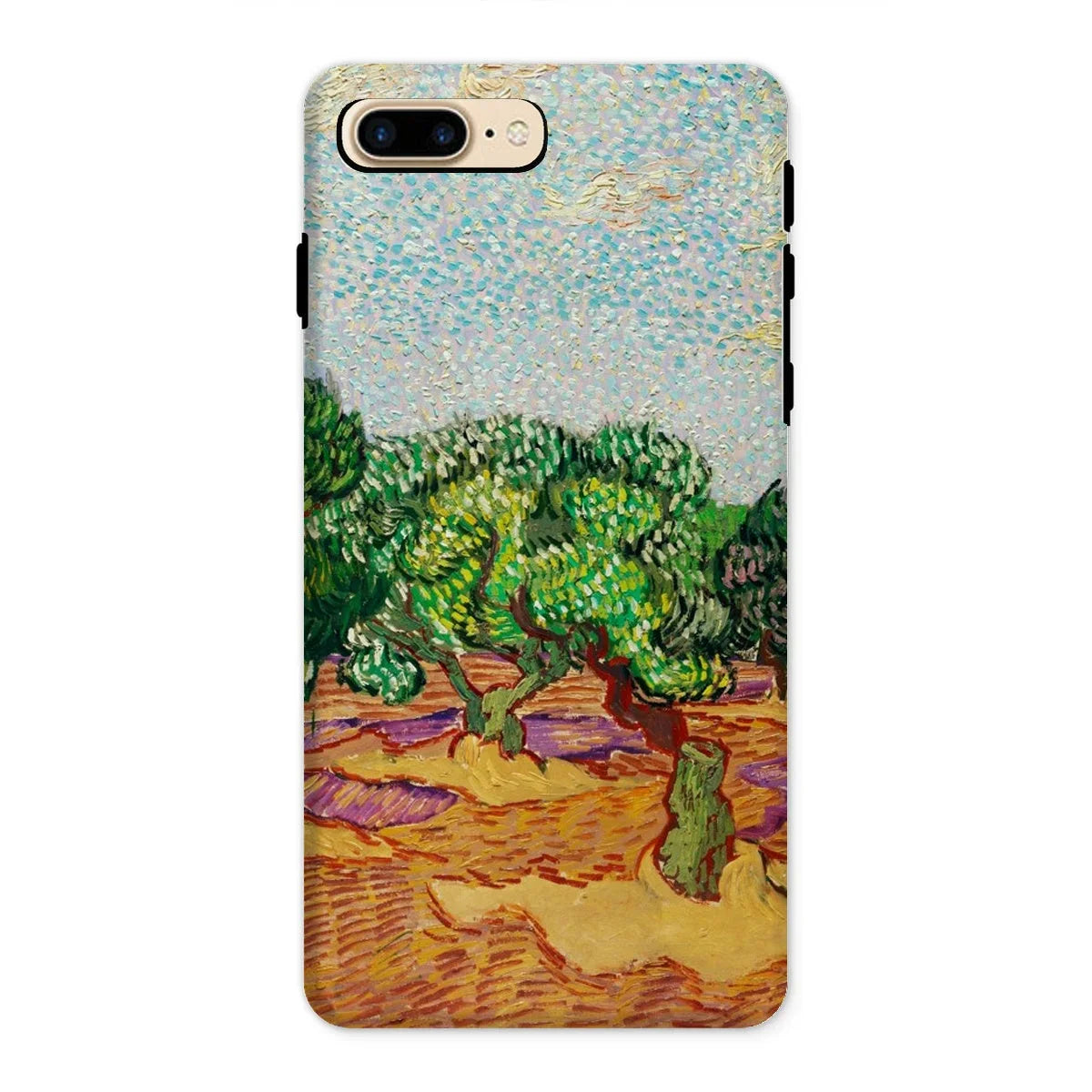 Olive Trees - Vincent Van Gogh Iphone Case, 8 Plus / Matte, Phone Case Gogh-style Painting Olive Trees