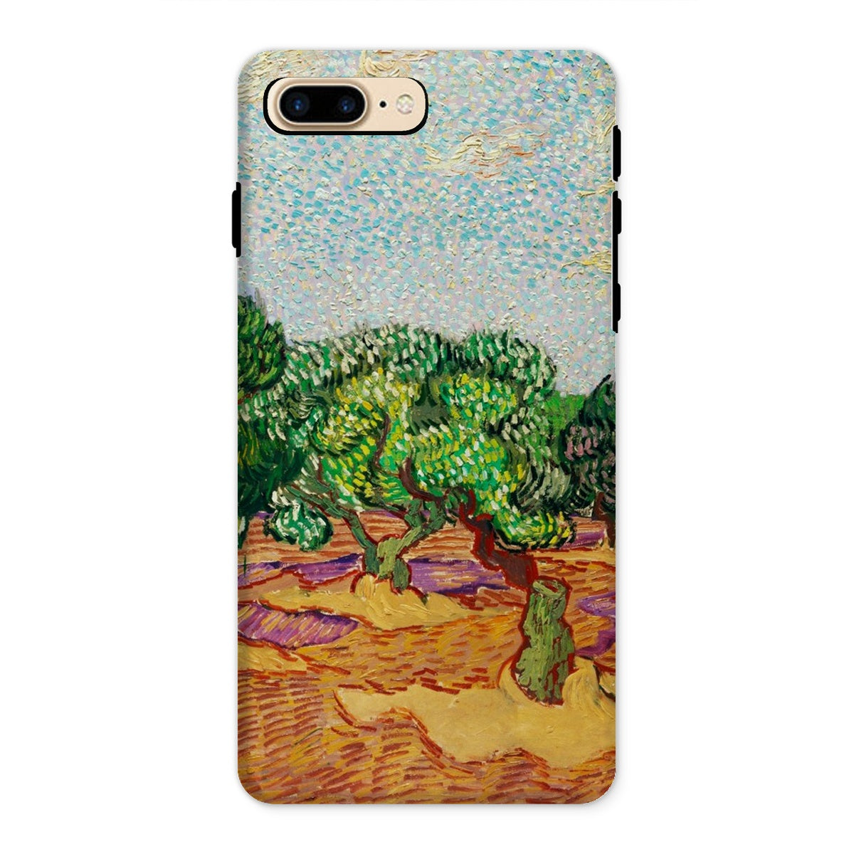 Olive Trees Vincent Van Gogh Iphone Case, 8 Plus / Matte, Phone Case Gogh Style Painting Olive Trees