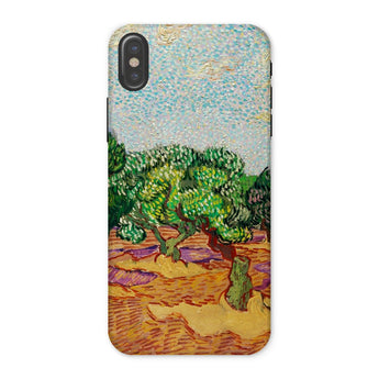 Olive Trees - Vincent Van Gogh Iphone Case, x / Matte, Phone Case Gogh-style Painting Olive Trees