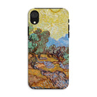 Olive Trees too - Vincent Van Gogh Iphone Case, Xr / Matte, Phone Case Gogh-style Landscape Painting Olive Trees