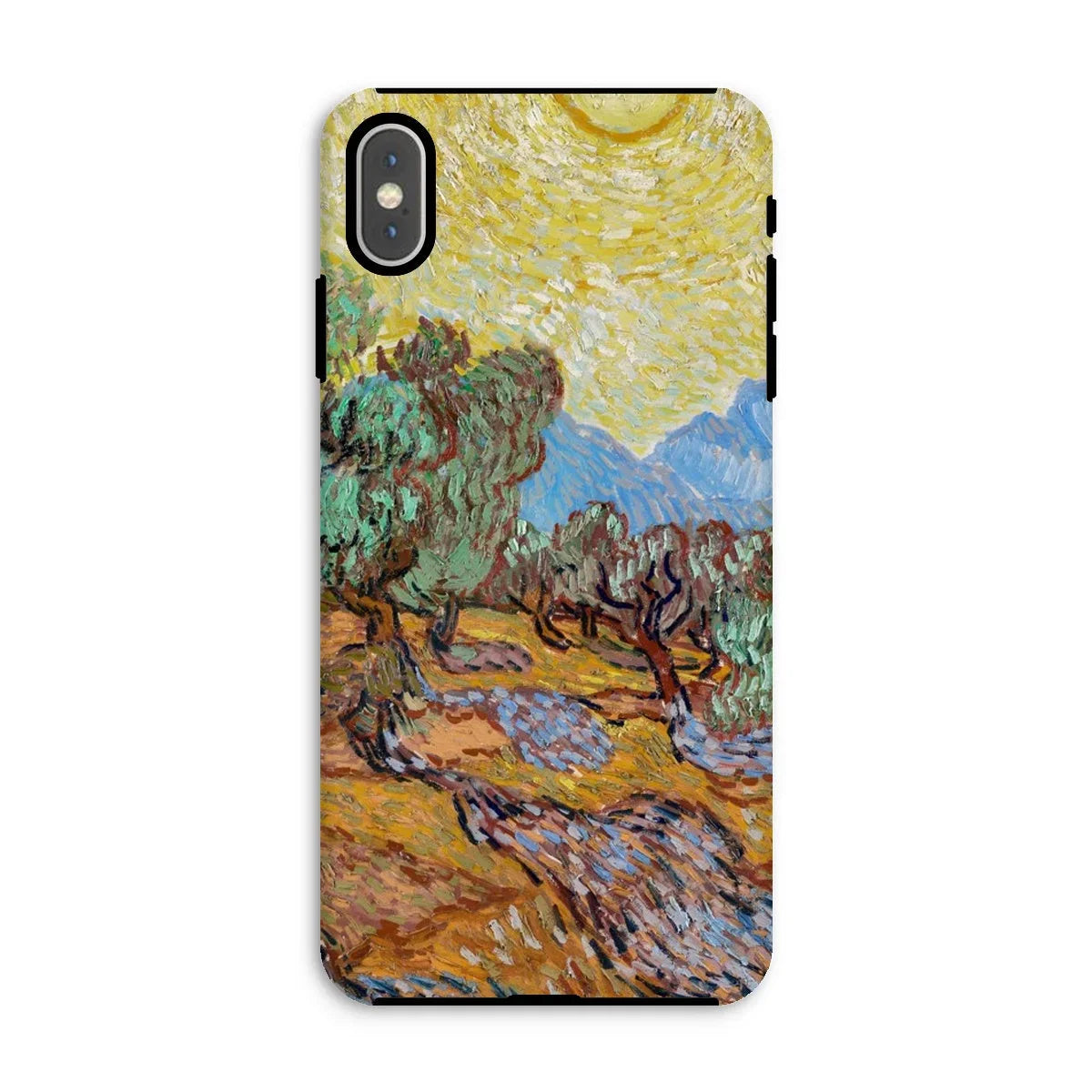 Olive Trees too - Vincent Van Gogh Iphone Case, Xs Max / Matte, Phone Case Gogh-style Landscape Painting Olive Trees