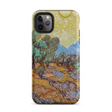 Olive Trees too - Vincent Van Gogh Phone Case Iphone 11 Pro Max / Matte Phone Case Gogh’s Olive Trees Painting Vincent Gogh, Trees,