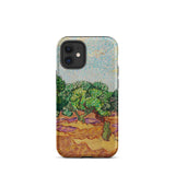 Olive Trees - Vincent Van Gogh Phone Case Iphone 12 Mini / Matte Phone Case Gogh Painting Vincent Gogh, Provence’s Sun-drenched Groves,