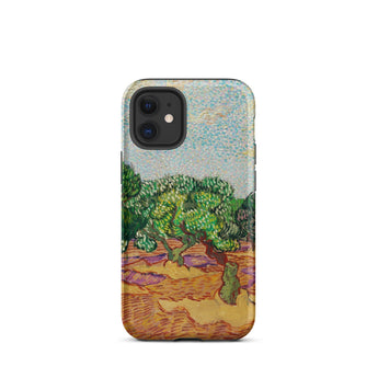Olive Trees - Vincent Van Gogh Phone Case Iphone 12 Mini / Matte Phone Case Gogh Painting Vincent Gogh, Provence’s Sun-drenched Groves,