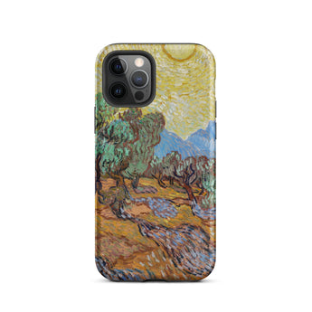 Olive Trees too - Vincent Van Gogh Phone Case Iphone 12 Pro / Matte Phone Case Gogh’s Olive Trees’ Vincent Gogh, Trees, Tormented Brilliance