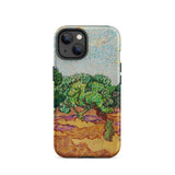 Olive Trees - Vincent Van Gogh Phone Case Iphone 14 / Matte Phone Case Gogh Painting Vincent Gogh, Provence’s Sun-drenched Groves,