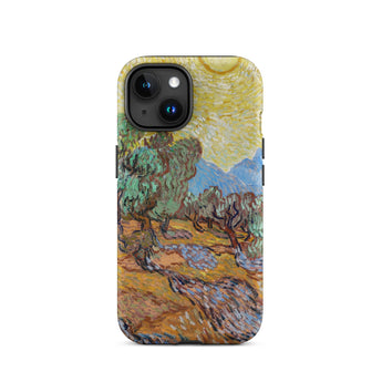 Olive Trees too - Vincent Van Gogh Phone Case Iphone 15 / Matte Phone Case Gogh Painting Vincent Gogh, Olive Trees, Gogh’s Tormented