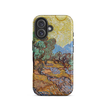 Olive Trees too - Vincent Van Gogh Phone Case Iphone 16 / Matte Phone Case Gogh’s Olive Trees Painting Vincent Gogh, Trees, Tormented