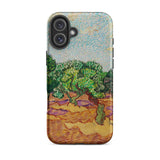Olive Trees - Vincent Van Gogh Phone Case Iphone 16 Plus / Matte Phone Case Gogh’s Olive Trees’ Vincent Gogh, Provence’s Sun-drenched