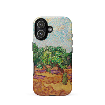 Olive Trees - Vincent Van Gogh Phone Case Iphone 17 / Matte Iphone 12 Case Olive Trees Design Green Brown Vincent Gogh, Provence’s