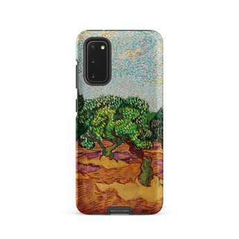 Olive Trees - Vincent Van Gogh Phone Case Samsung Galaxy S20 / Matte Phone Case Vibrant Textured Depiction Vincent Gogh’s Gogh, Provence’s