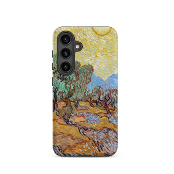 Olive Trees too - Vincent Van Gogh Phone Case Samsung Galaxy S24 / Matte Phone Case Vincent Gogh’s Starry Night Yellow Gogh, Olive Trees,