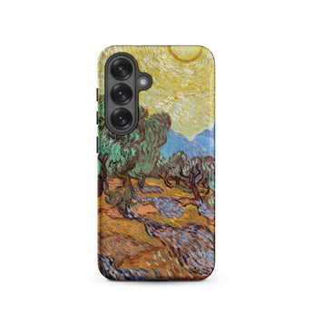 Olive Trees too - Vincent Van Gogh Phone Case Samsung Galaxy S25 / Matte Phone Case Vincent Gogh’s Starry Night Rhône Gogh, Olive Trees,