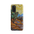 Olive Trees too Vincent Van Gogh Samsung Case, Galaxy S20 / Matte, Smartphone Case Impressionistic Landscape Painting