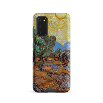 Olive Trees too - Vincent Van Gogh Samsung Case, Galaxy S20 / Matte, Smartphone Case Impressionistic Landscape Painting