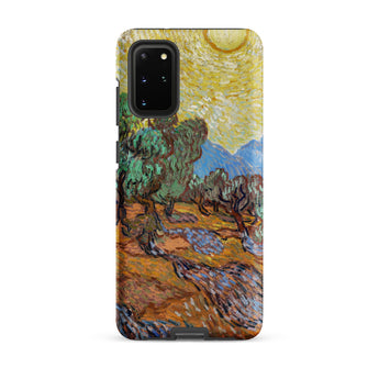 Olive Trees too - Vincent Van Gogh Samsung Case, Galaxy S20 Plus / Matte, Phone Case Gogh’s Olive Trees Alpilles Background
