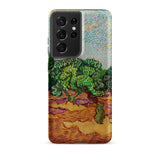 Olive Trees - Vincent Van Gogh Samsung Case, Galaxy S21 Ultra / Matte, Smartphone Case Gogh-style Painting Olive Trees