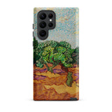 Olive Trees - Vincent Van Gogh Samsung Case, Galaxy S22 Ultra / Matte, Phone Case Gogh-style Painting Olive Tree