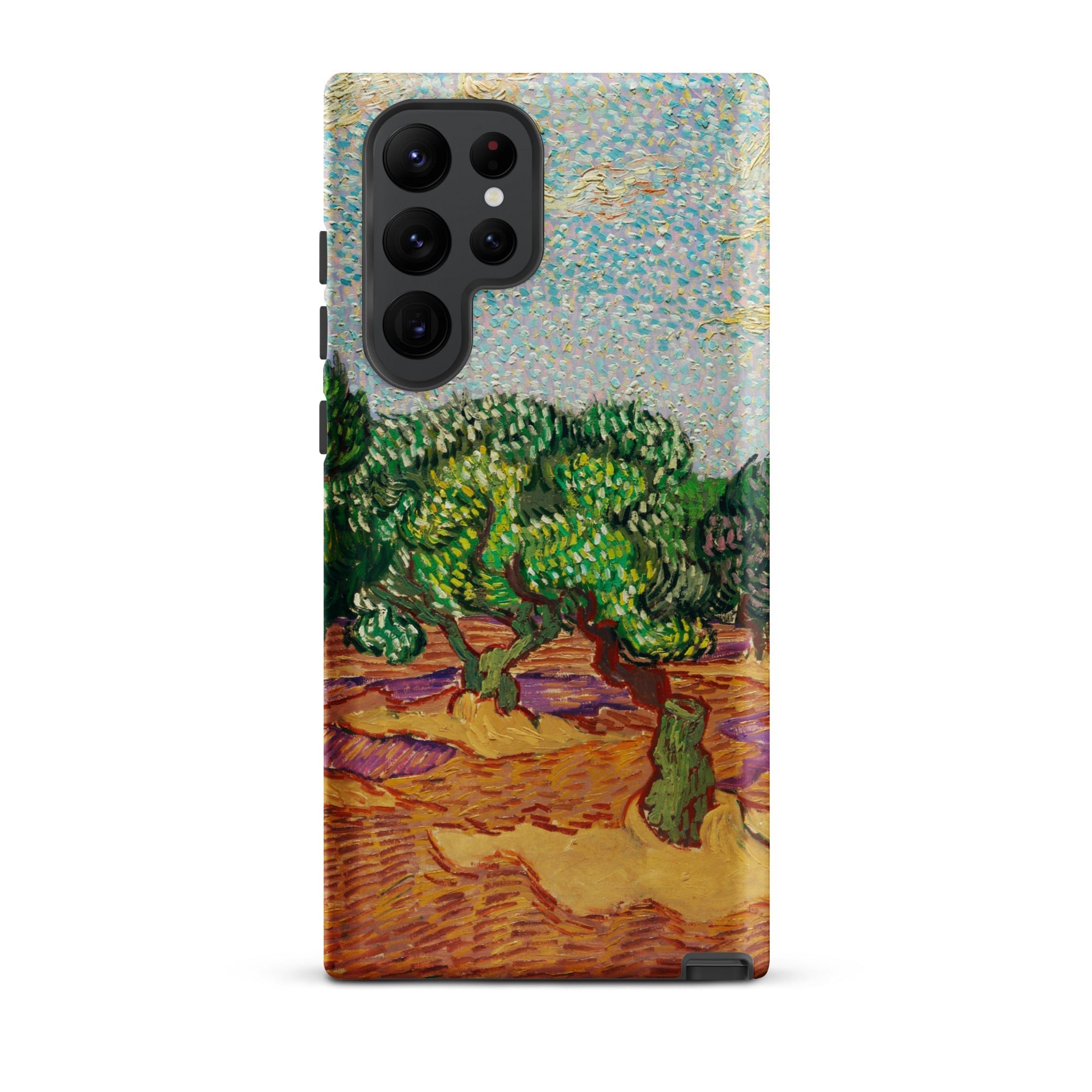 Olive Trees Vincent Van Gogh Samsung Case, Galaxy S22 Ultra / Matte, Phone Case Gogh Style Painting Olive Tree