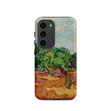 Olive Trees - Vincent Van Gogh Samsung Case, Galaxy S23 / Matte, Phone Case Gogh-style Painting Olive Tree Landscape