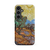 Olive Trees too - Vincent Van Gogh Samsung Case, Galaxy S24 Plus / Matte, Smartphone Case Gogh Olive Trees Painting