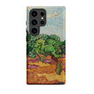 Olive Trees Vincent Van Gogh Samsung Case, Galaxy S24 Ultra / Matte, Smartphone Gogh Style Olive Trees Painting Design Case