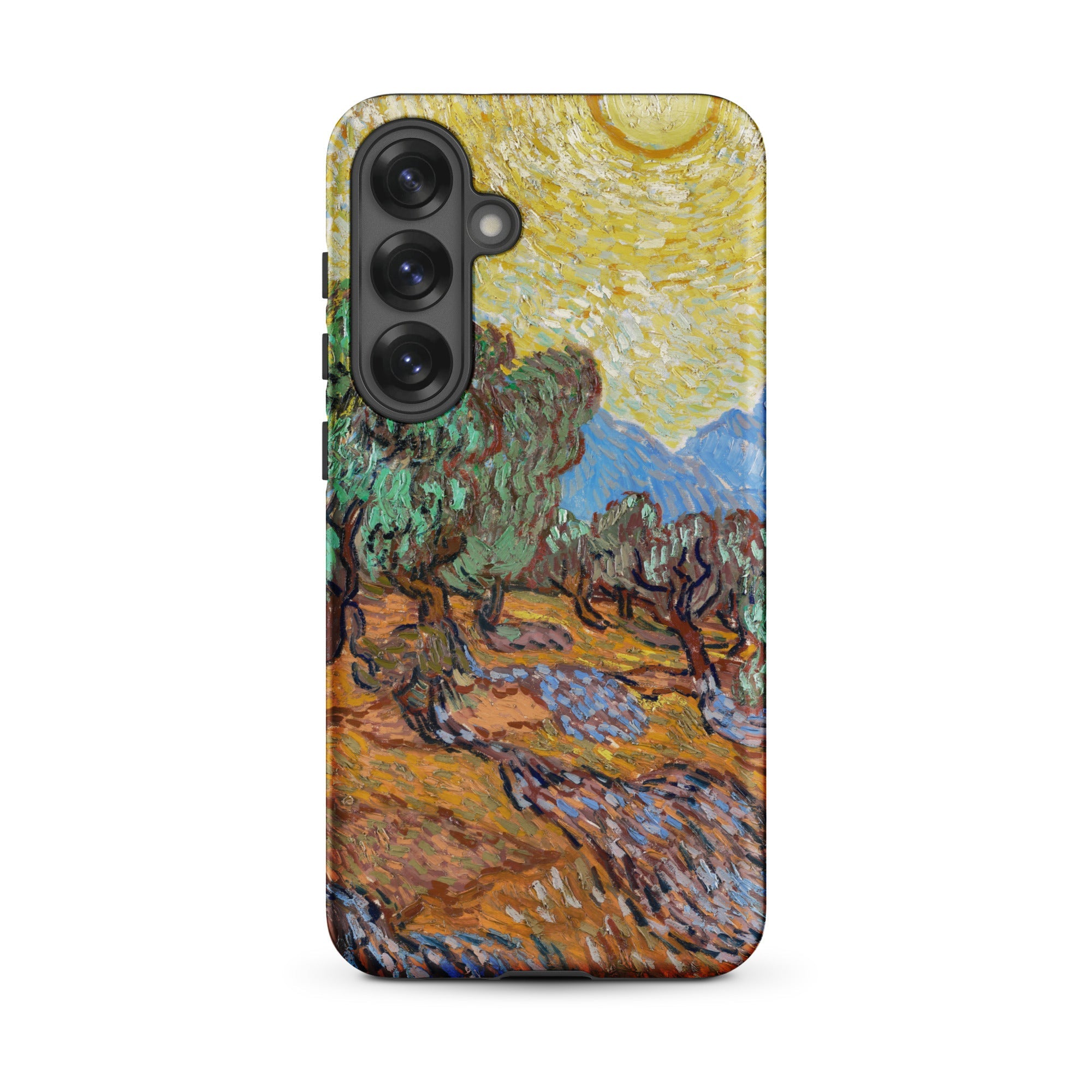Olive Trees too Vincent Van Gogh Samsung Case, Galaxy S25 Plus / Matte, Smartphone Case Gogh’s Olive Trees Alpilles Background