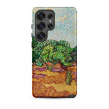 Olive Trees - Vincent Van Gogh Samsung Case, Galaxy S25 Ultra / Matte, Smartphone Case Impressionistic Painting Olive Trees