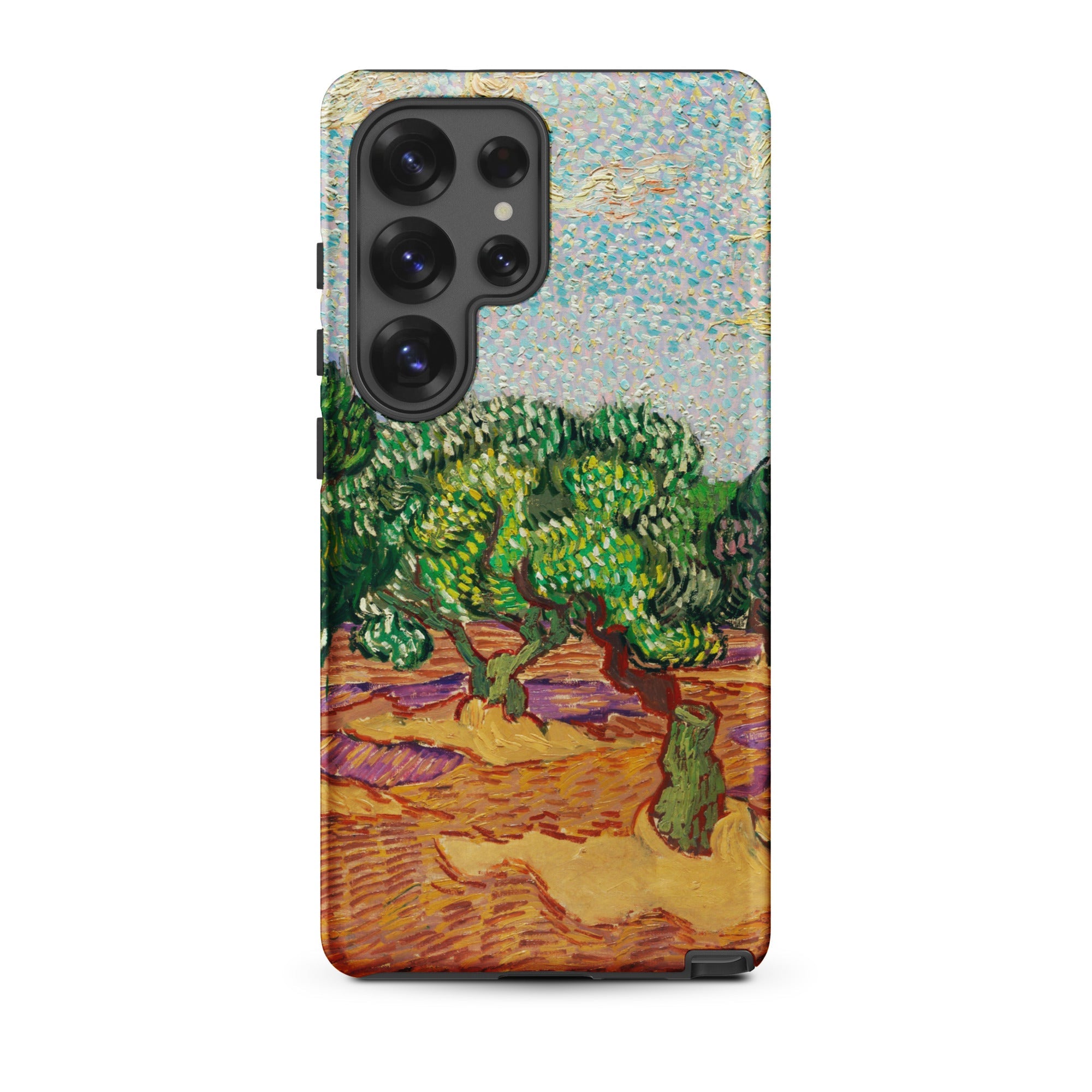 Olive Trees Vincent Van Gogh Samsung Case, Galaxy S25 Ultra / Matte, Smartphone Case Impressionistic Painting Olive Trees
