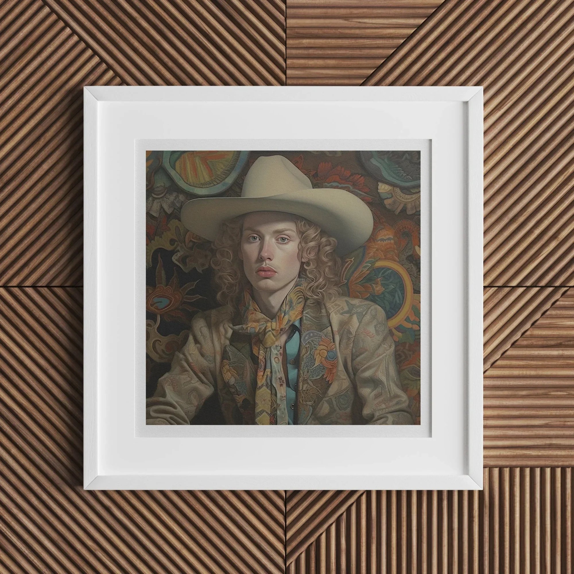 Ollie - Dandy Transgender Cowboy Art Print Posters Prints & Visual Artwork