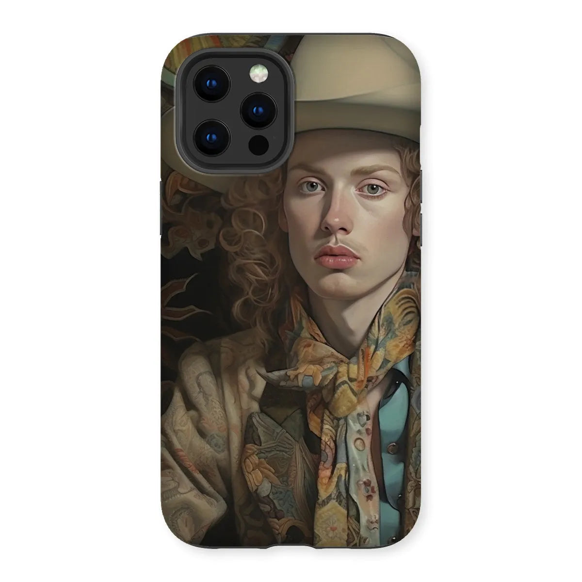 Ollie The Transgender Cowboy - F2m Dandy Outlaw Phone Case - Iphone 13 Pro Max / Matte - Mobile Phone Cases - Aesthetic