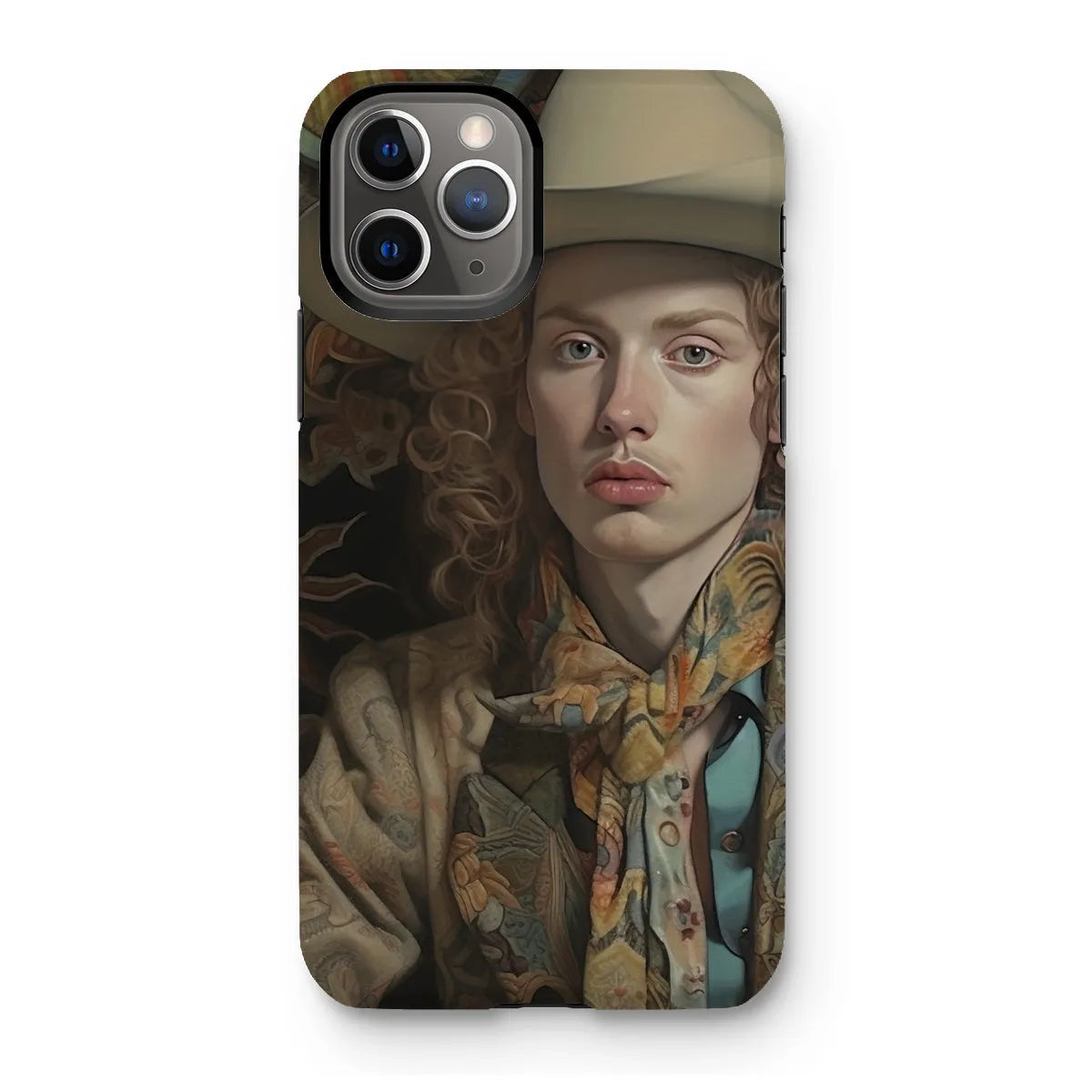 Ollie The Transgender Cowboy - F2m Dandy Outlaw Phone Case - Iphone 11 Pro / Matte - Mobile Phone Cases - Aesthetic Art