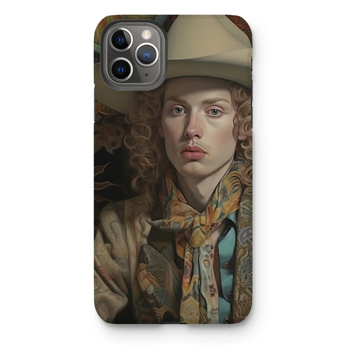 Ollie The Transgender Cowboy - F2m Dandy Outlaw Phone Case - Iphone 11 Pro Max / Matte - Mobile Phone Cases - Aesthetic
