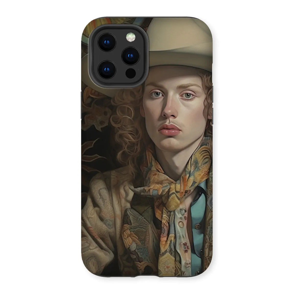 Ollie The Transgender Cowboy - F2m Dandy Outlaw Phone Case - Iphone 12 Pro Max / Matte - Mobile Phone Cases - Aesthetic
