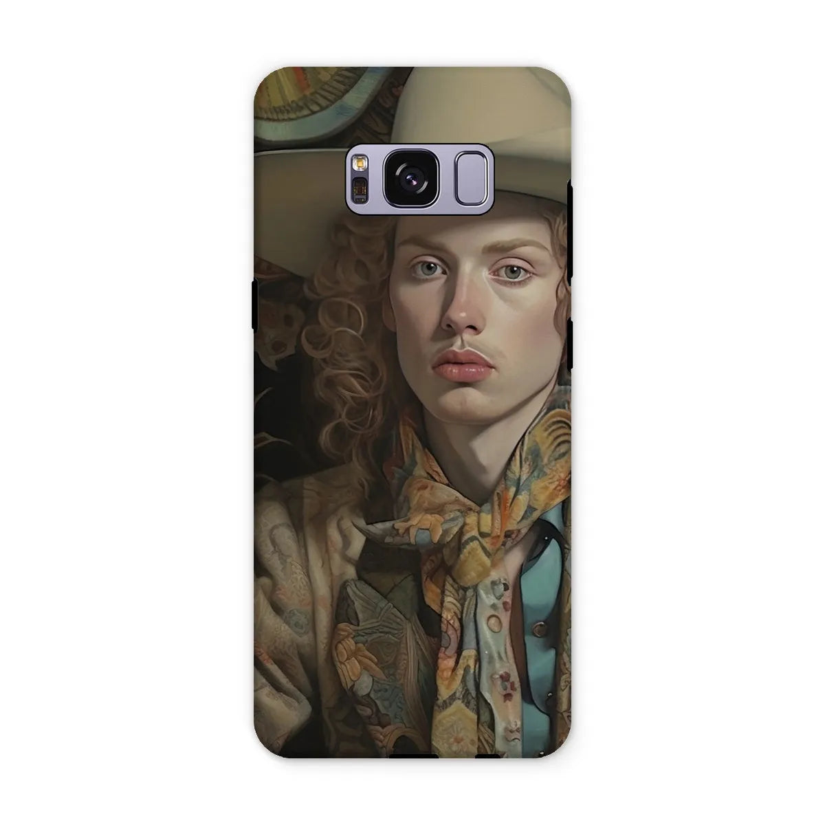 Ollie The Transgender Cowboy - F2m Dandy Outlaw Phone Case - Samsung Galaxy S8 Plus / Matte - Mobile Phone Cases
