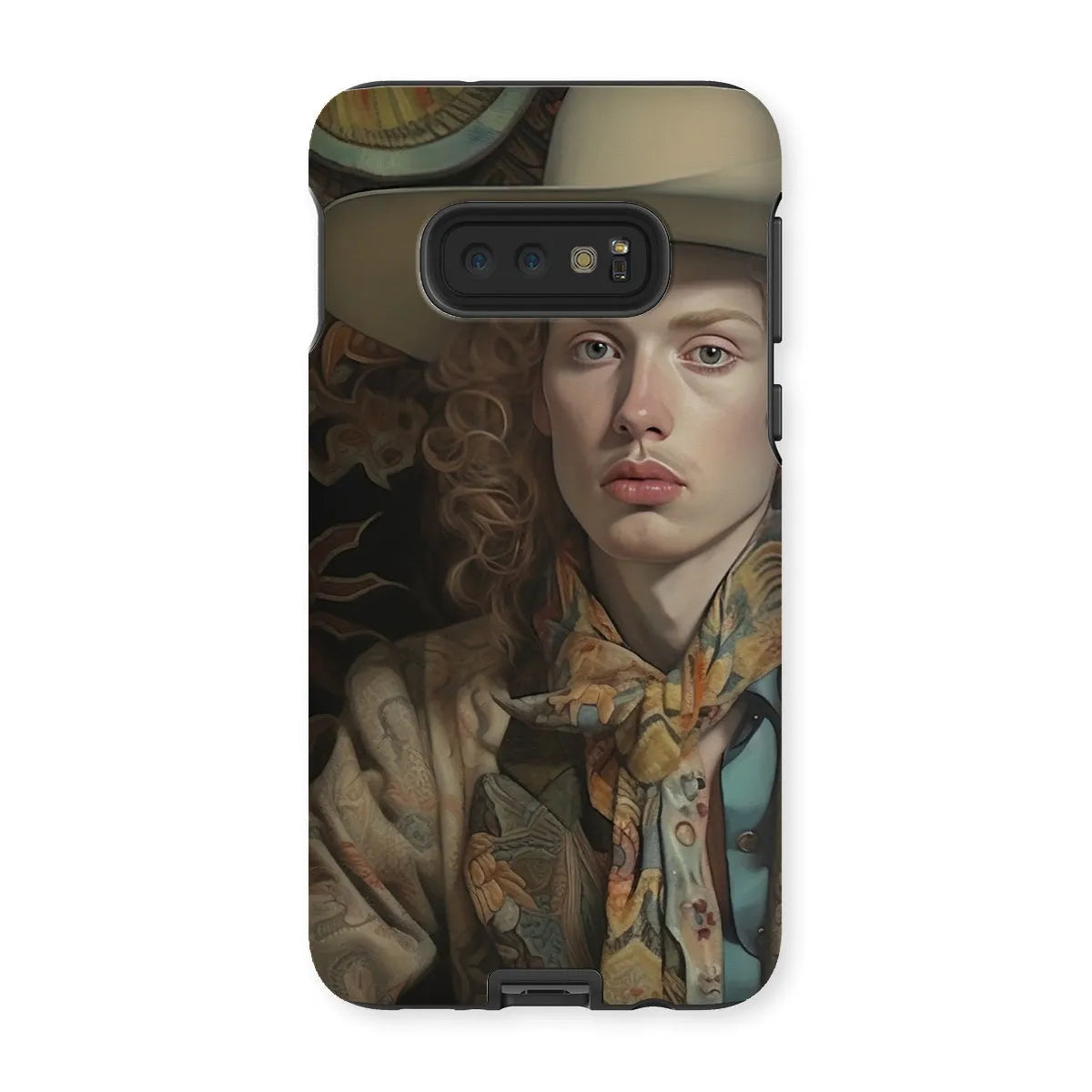 Ollie The Transgender Cowboy - F2m Dandy Outlaw Phone Case - Samsung Galaxy S10e / Matte - Mobile Phone Cases