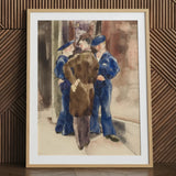 On ?That’ Street - Charles Demuth Art Print / Canvas, Prints