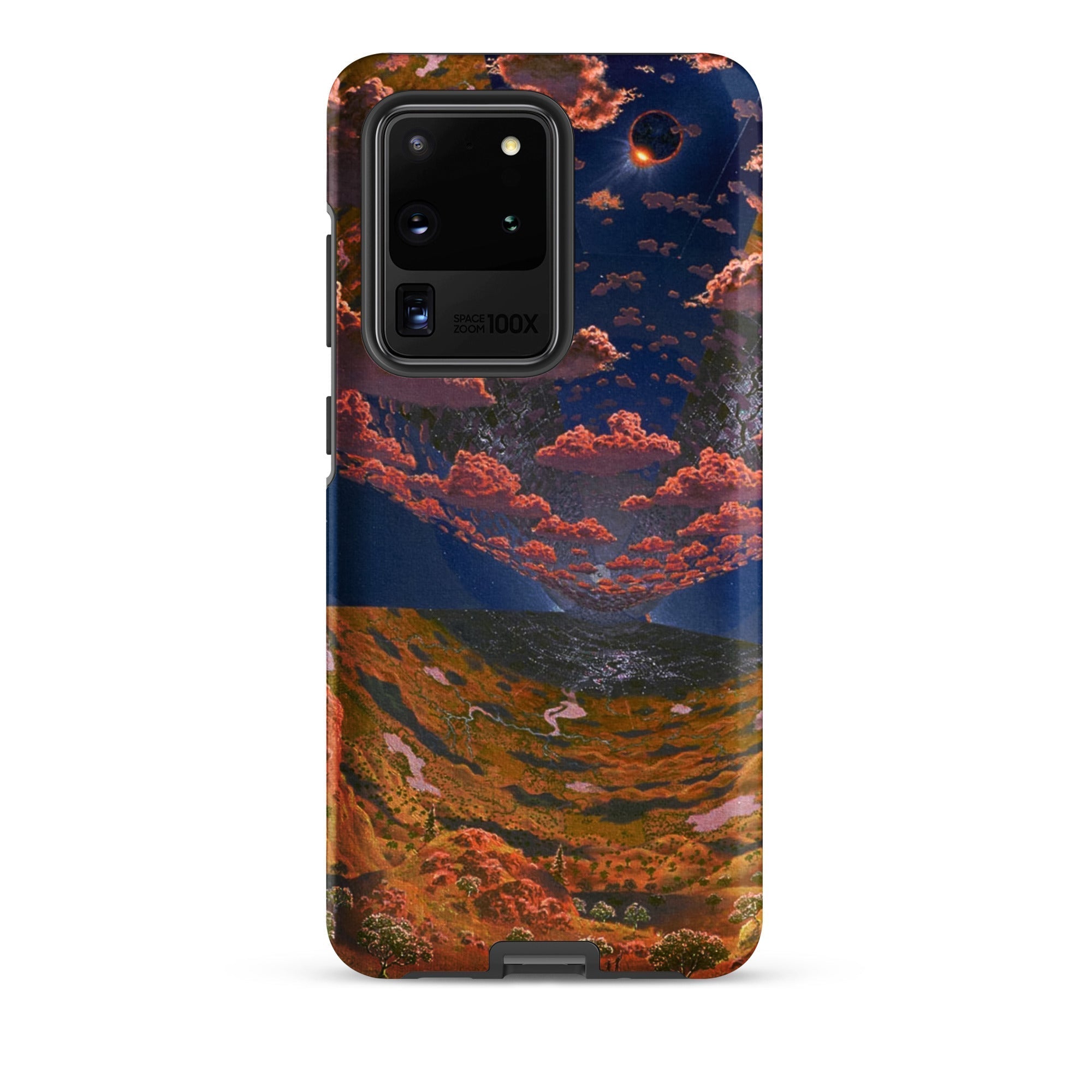 The O’neill Cylinder Don Davis Samsung Case, Galaxy S20 Ultra / Matte, Smartphone Case Fantasy Landscape Design