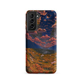 The O’neill Cylinder - Don Davis Samsung Case, Galaxy S21 / Matte, Phone Case Surreal Landscape Design Inverted Sky Land