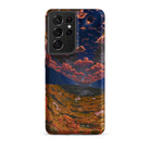 The O’neill Cylinder Don Davis Samsung Case, Galaxy S21 Ultra / Matte, Smartphone Case Abstract Landscape Design Inverted Sky Land