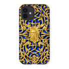 Open-work Panel - Matthew Digby Wyatt Iphone Case, 12 / Matte, Ornate Gold-patterned Phone Case Intricate Scrollwork Bearded Face