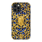 Open-work Panel - Matthew Digby Wyatt Iphone Case, 12 Pro / Matte, Ornate Gold-patterned Phone Case Intricate Scrollwork Bearded Face