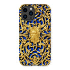 Open-work Panel - Matthew Digby Wyatt Iphone Case, 14 Pro / Matte, Ornate Gold-patterned Iphone Case Intricate Scrollwork Bearded Face