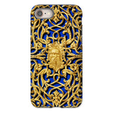 Open-work Panel - Matthew Digby Wyatt Phone Case Iphone 8 / Matte Ornate Gold-patterned Phone Case Intricate Scrollwork Bearded Face