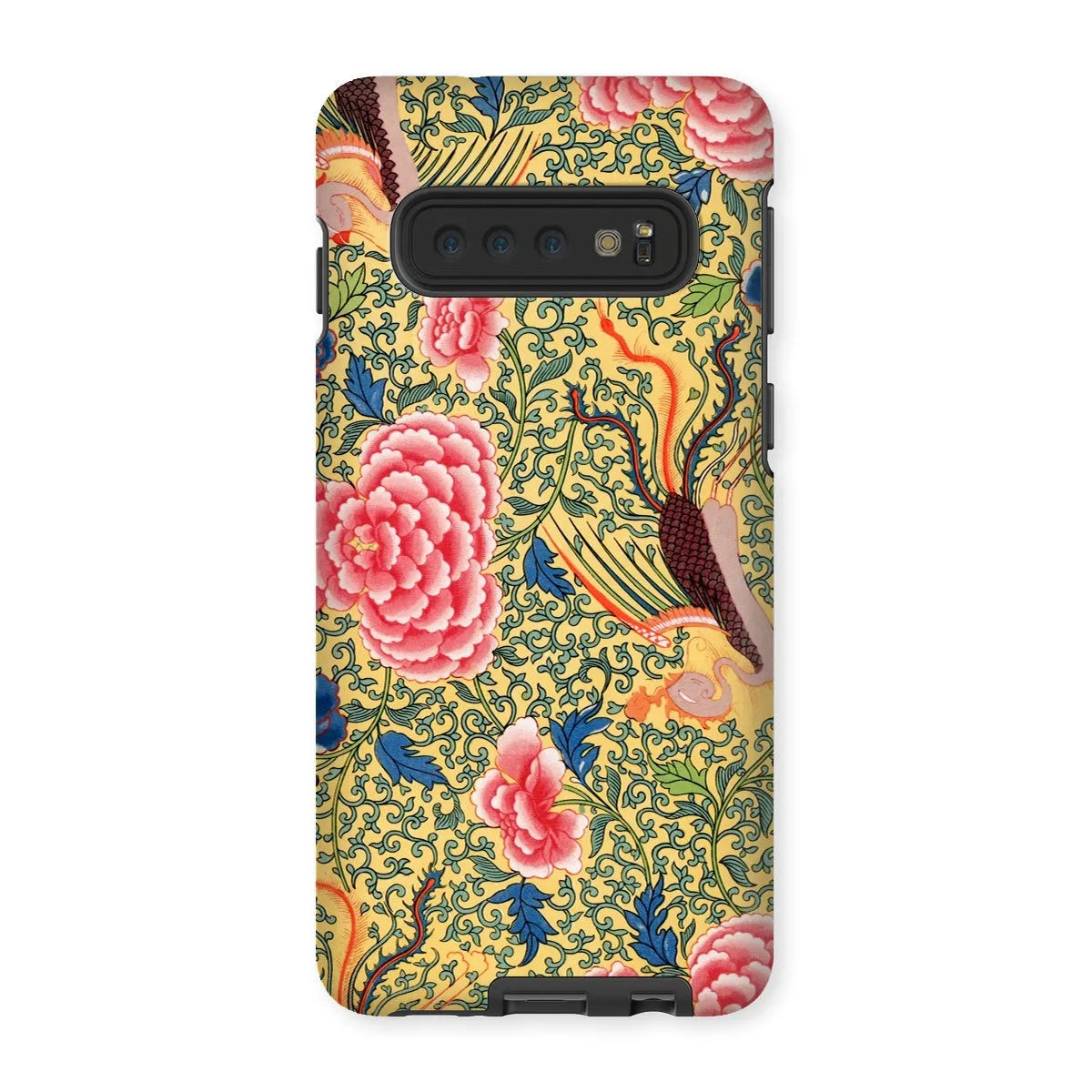 Ornamental Chinoiserie Pattern Phone Case - Owen Jones - Samsung Galaxy S10 / Matte - Mobile Phone Cases - Aesthetic Art