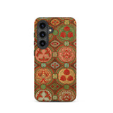 Ornamental Fan Pattern - G.a. Audsley Phone Case, Samsung Galaxy S24 / Matte, Mobile Cases, Toby Leon